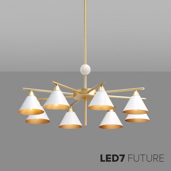 Loft Industry Modern - Hood Chandelier